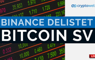 Binance delistet Bitcoin SV