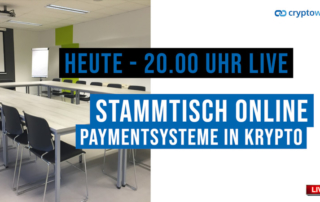 Stammtisch online - Paymentsysteme