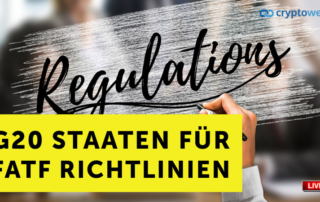 G20 Staaten für FATF Richtlinien